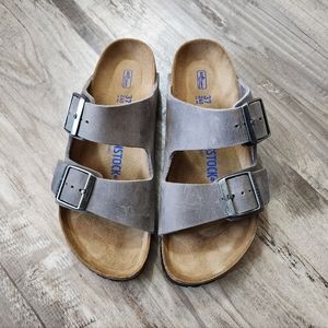 Birkenstock Narrow Arizona Soft Footbed Oiled Leather 37